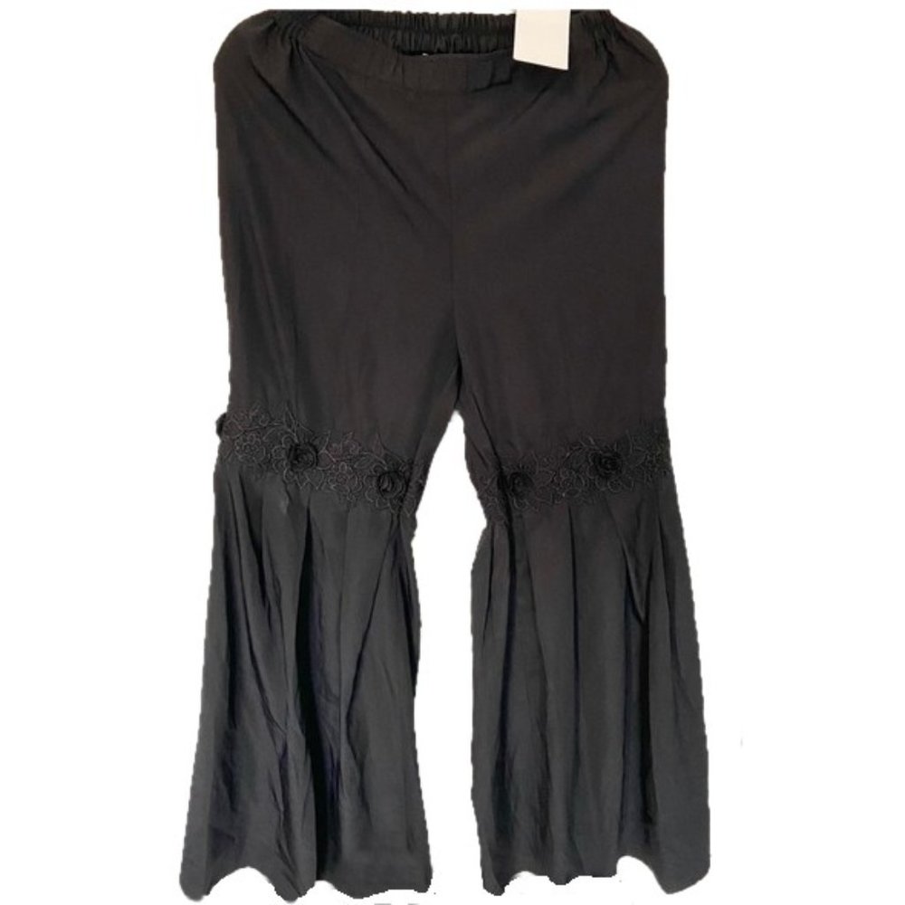 Black Gharara Pants